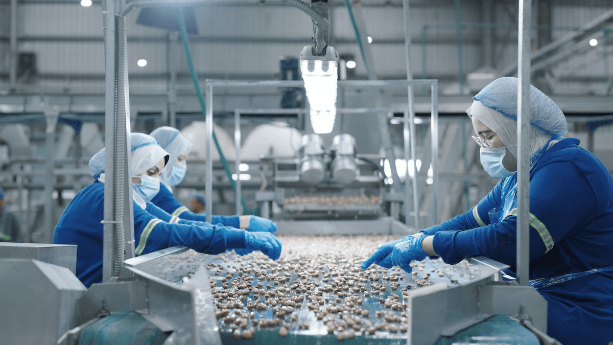 Richland canned food products showcase