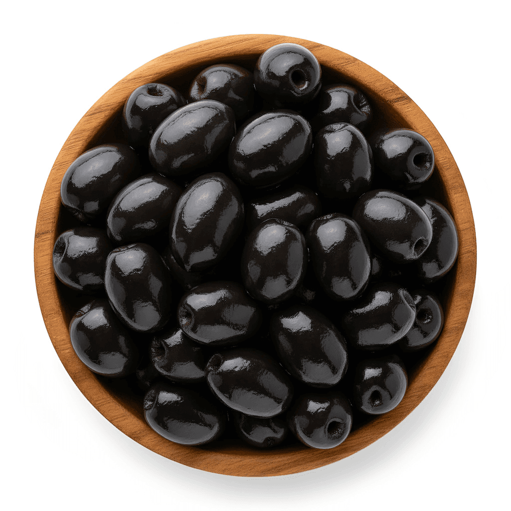 Whole Black Olives